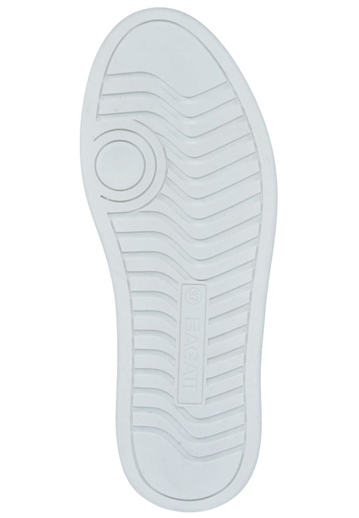 Bagatt Sneaker Lederimitat Weiß/Silber