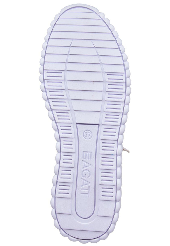 Bagatt Sneaker Lederimitat Weiß/Silber