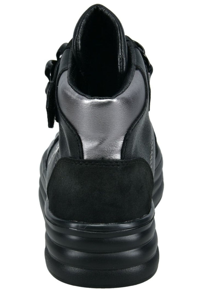 Bagatt Sneaker Nappaleder Schwarz/Silber