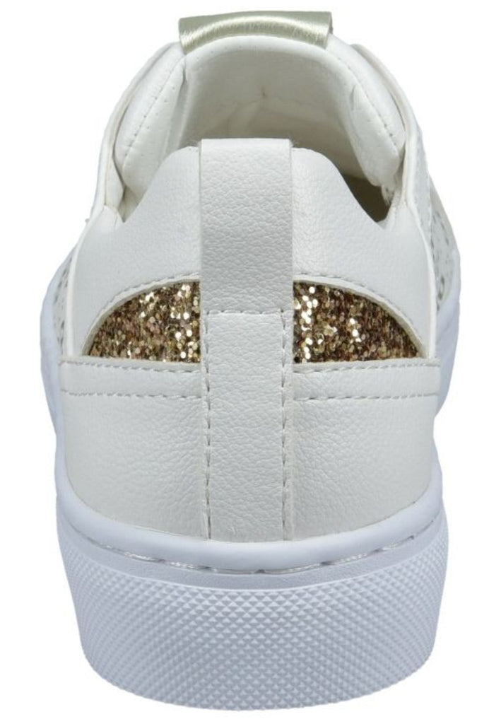 Bagatt Sneaker Nappaleder Weiß/Gold