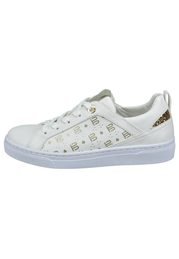 Bagatt Sneaker Nappaleder Weiß/Gold