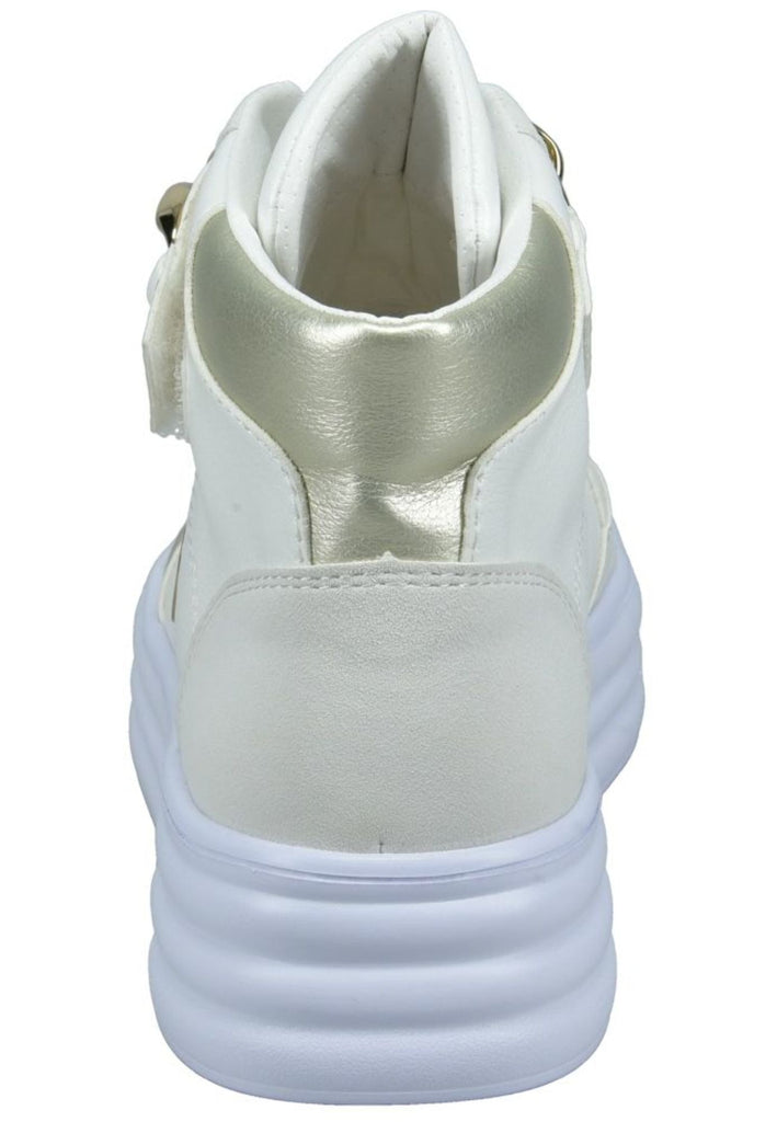 Bagatt Sneaker Nappaleder Weiß/Gold