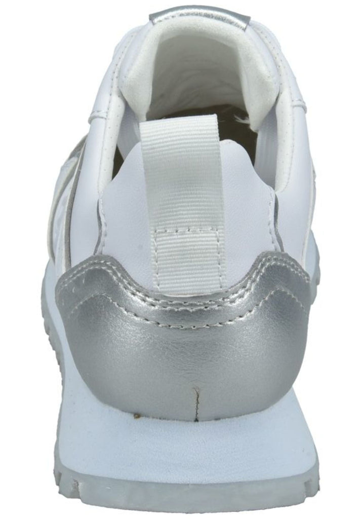 Bagatt Sneaker Nappaleder Weiß/Silber
