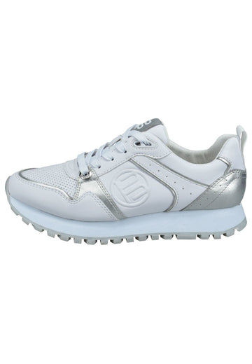 Bagatt Sneaker Nappaleder Weiß/Silber