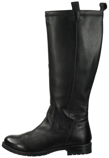 Bagatt Stiefel Leder Schwarz