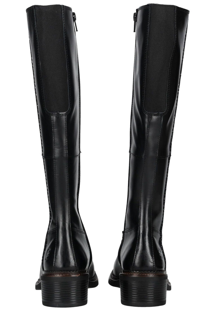 Bagatt Stiefel Leder Schwarz