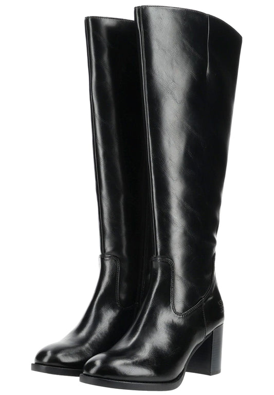 Bagatt Stiefel Lederimitat Schwarz Warmfutter