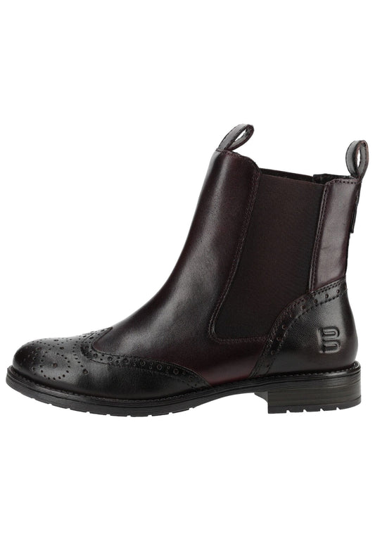Bagatt Stiefelette Leder Bordeaux