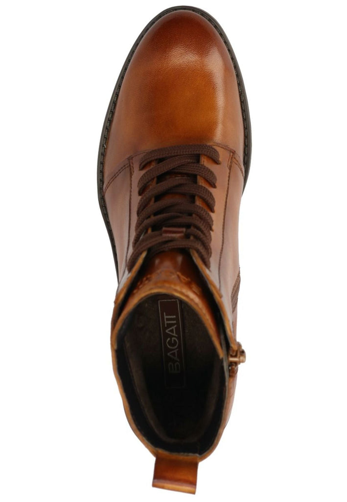 Bagatt Stiefelette Leder Cognac