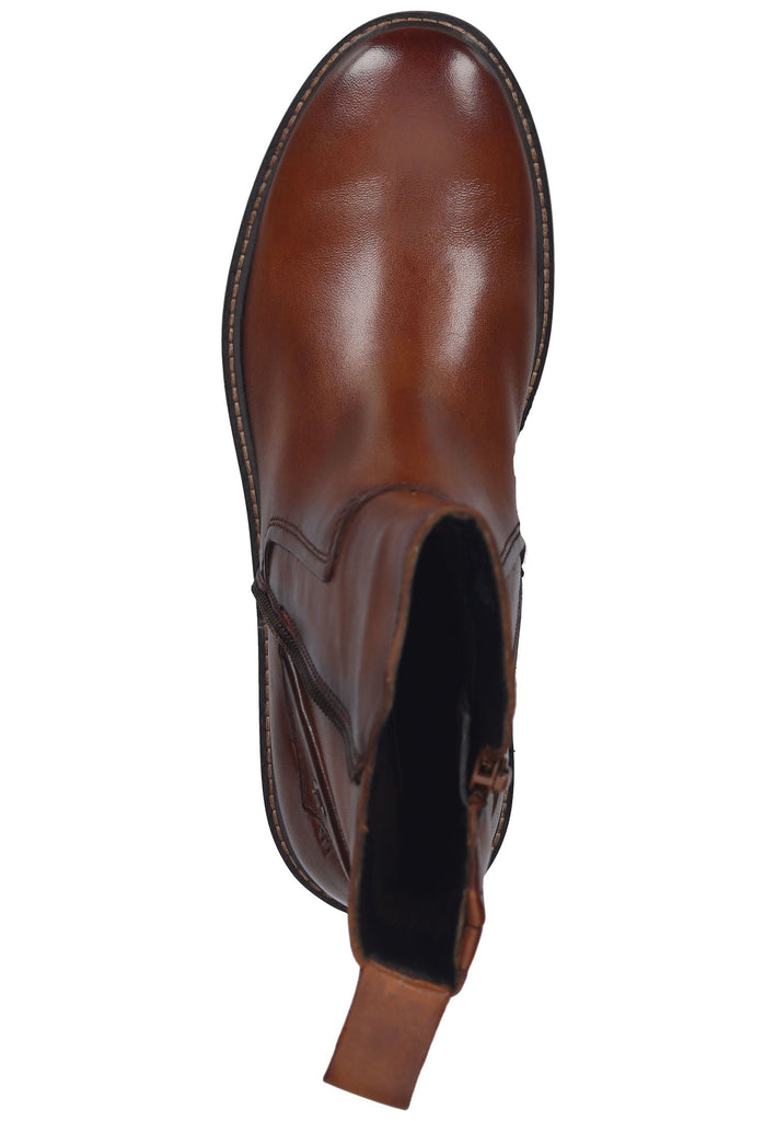 Bagatt Stiefelette Leder Cognac