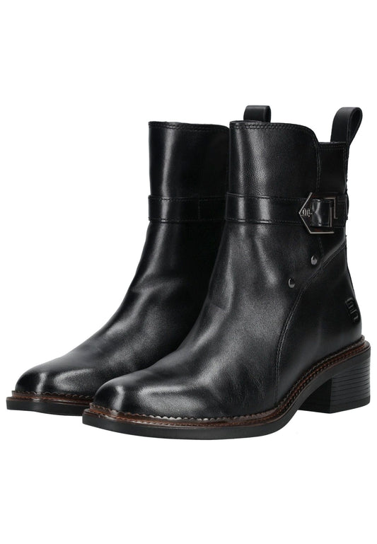 Bagatt Stiefelette Leder Schwarz