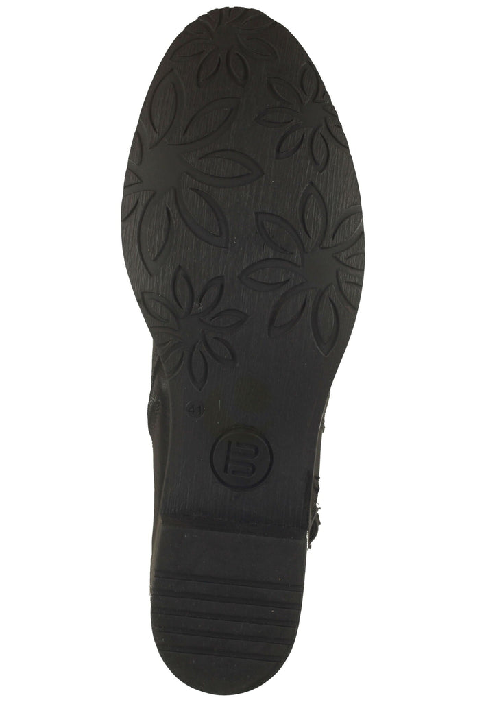 Bagatt Stiefelette Leder Schwarz Warmfutter
