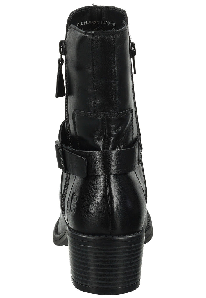 Bagatt Stiefelette Leder Schwarz Warmfutter