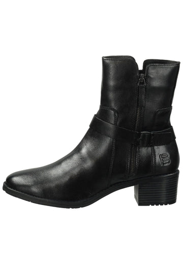 Bagatt Stiefelette Leder Schwarz Warmfutter