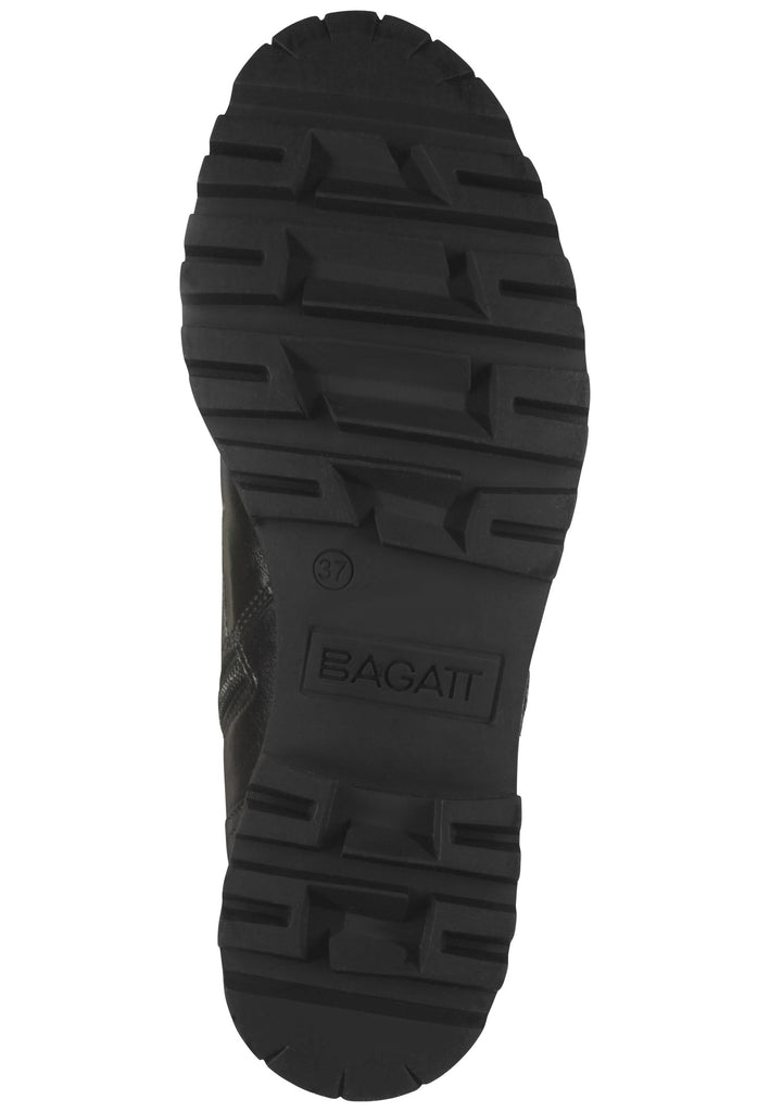 Bagatt Stiefelette Leder Schwarz Warmfutter