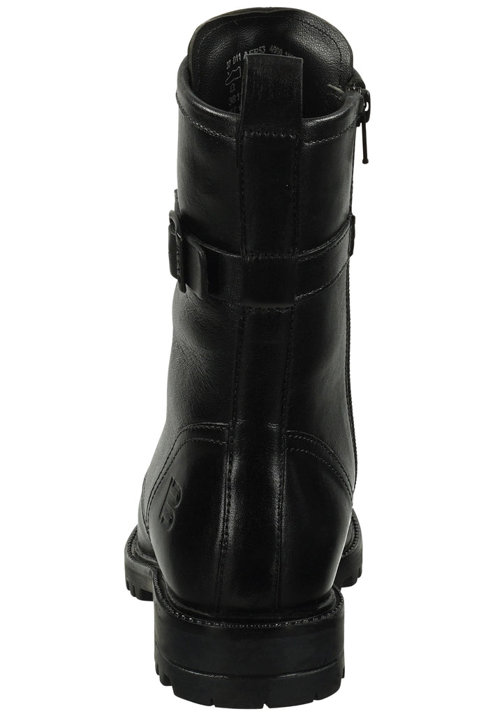 Bagatt Stiefelette Leder Schwarz Warmfutter