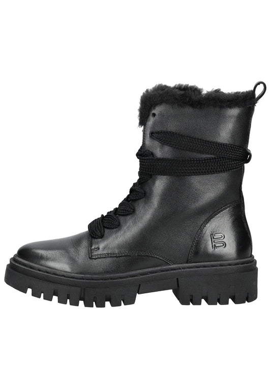 Bagatt Stiefelette Leder Schwarz Warmfutter