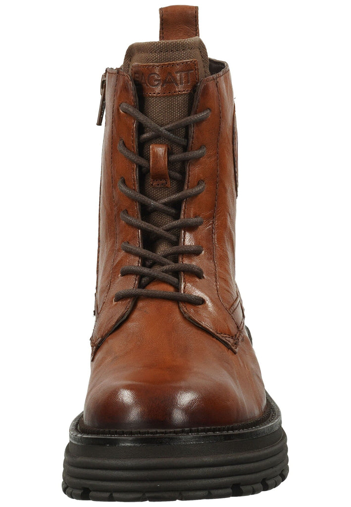 Bagatt Stiefelette Leder/Textil Braun Warmfutter