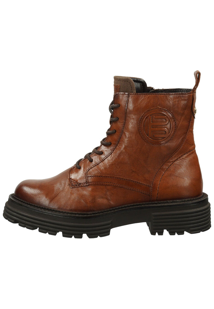 Bagatt Stiefelette Leder/Textil Braun Warmfutter