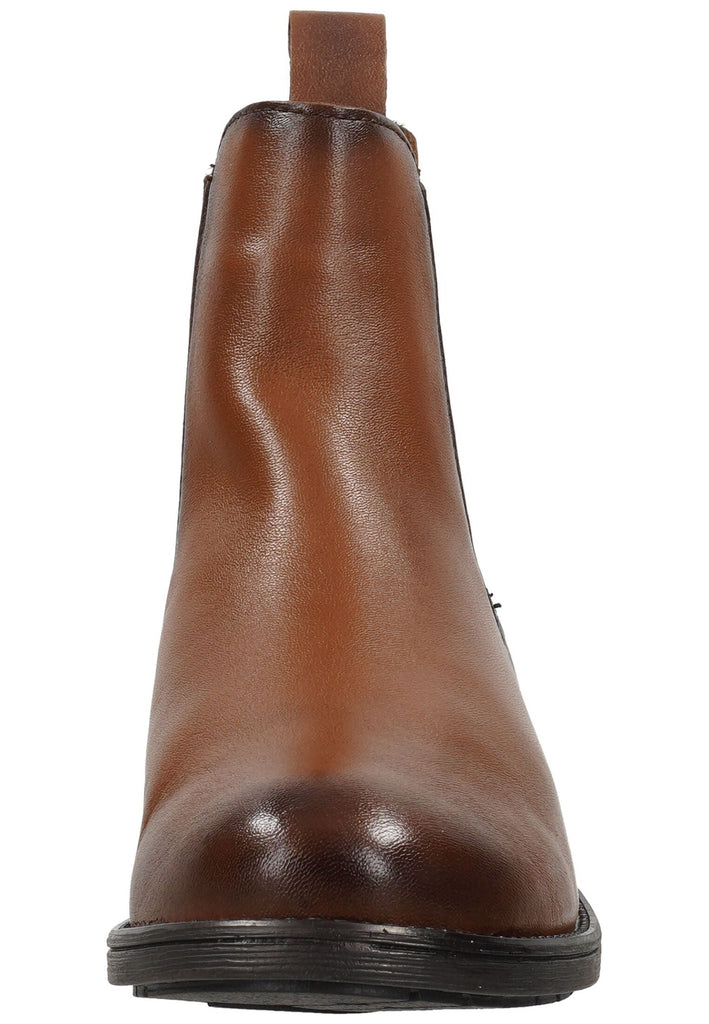 Bagatt Stiefelette Leder/Textil Cognac