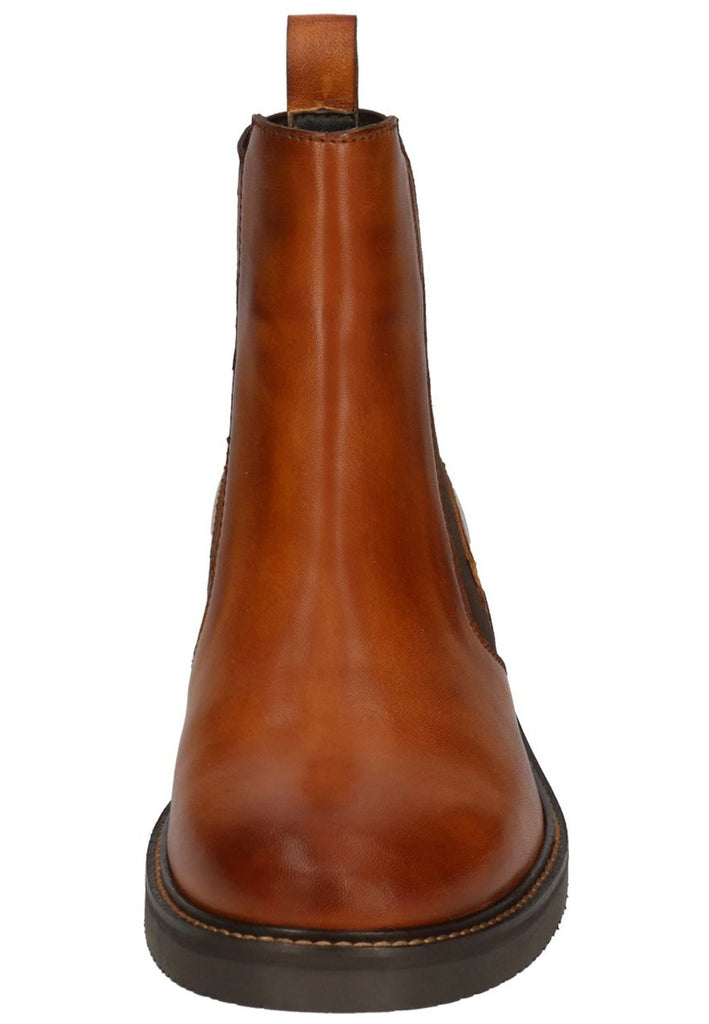 Bagatt Stiefelette Leder/Textil Cognac