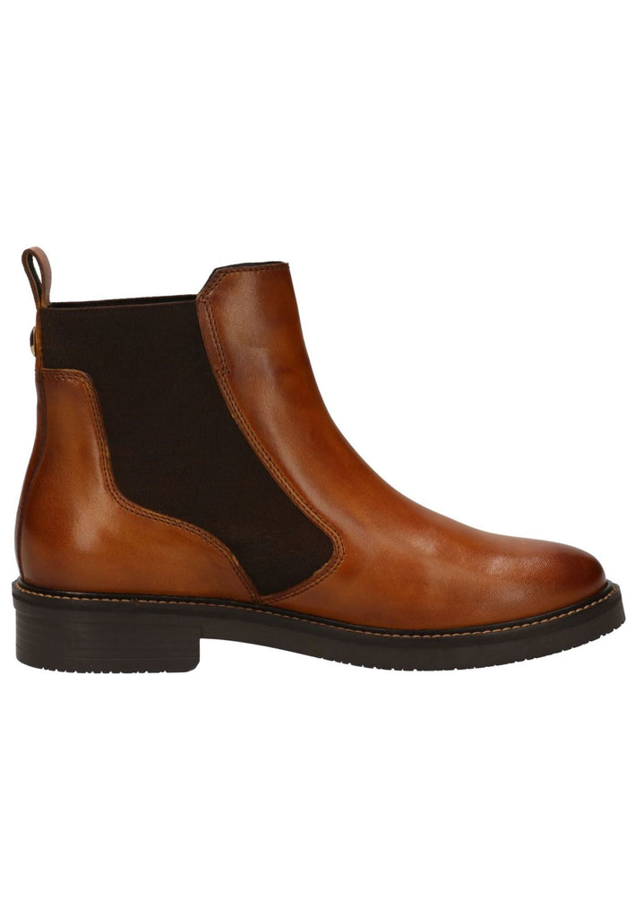 Bagatt Stiefelette Leder/Textil Cognac