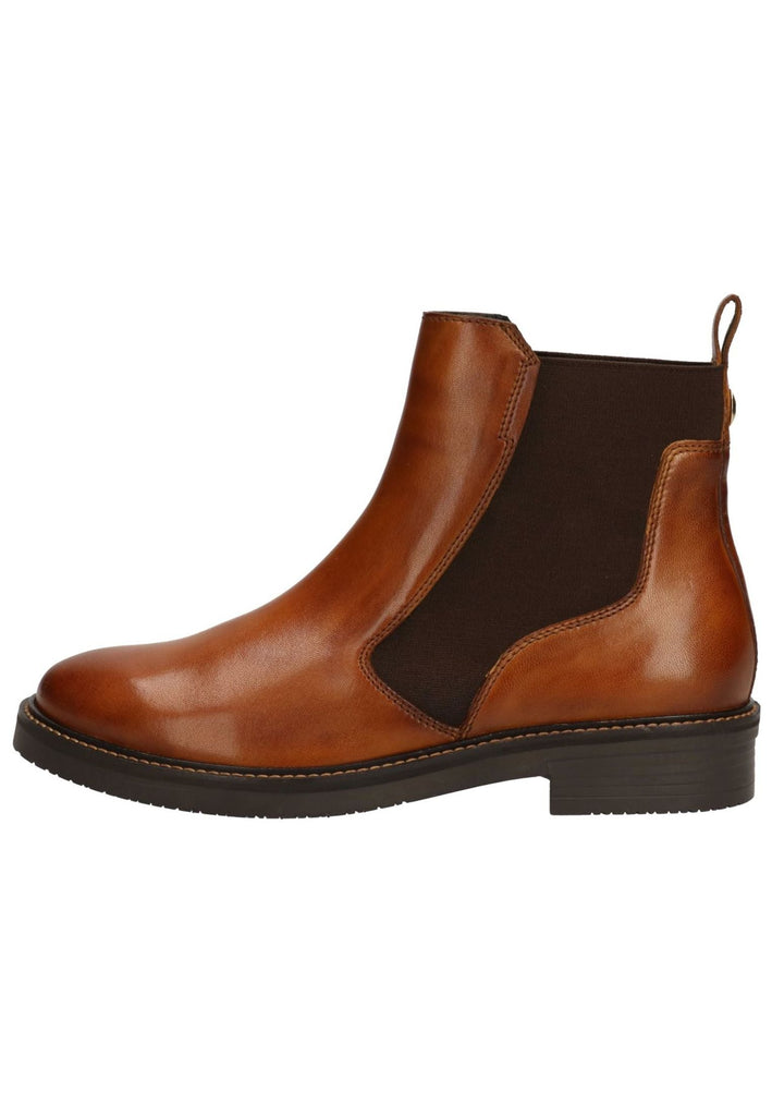 Bagatt Stiefelette Leder/Textil Cognac