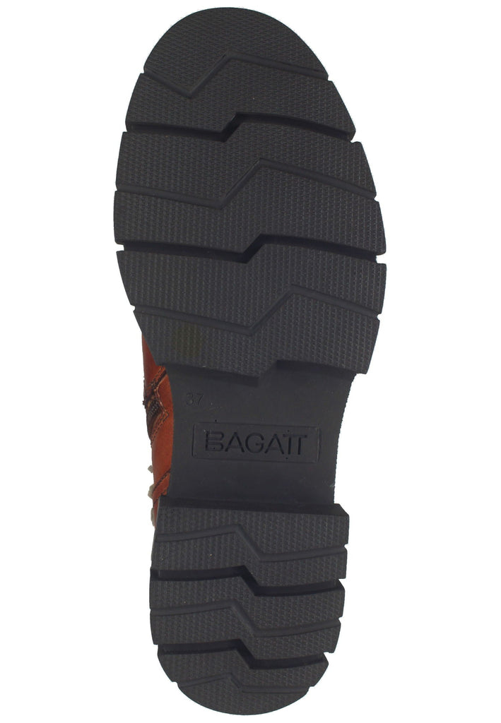 Bagatt Stiefelette Leder/Textil Cognac Warmfutter