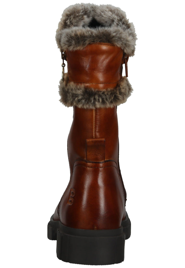 Bagatt Stiefelette Leder/Textil Cognac Warmfutter
