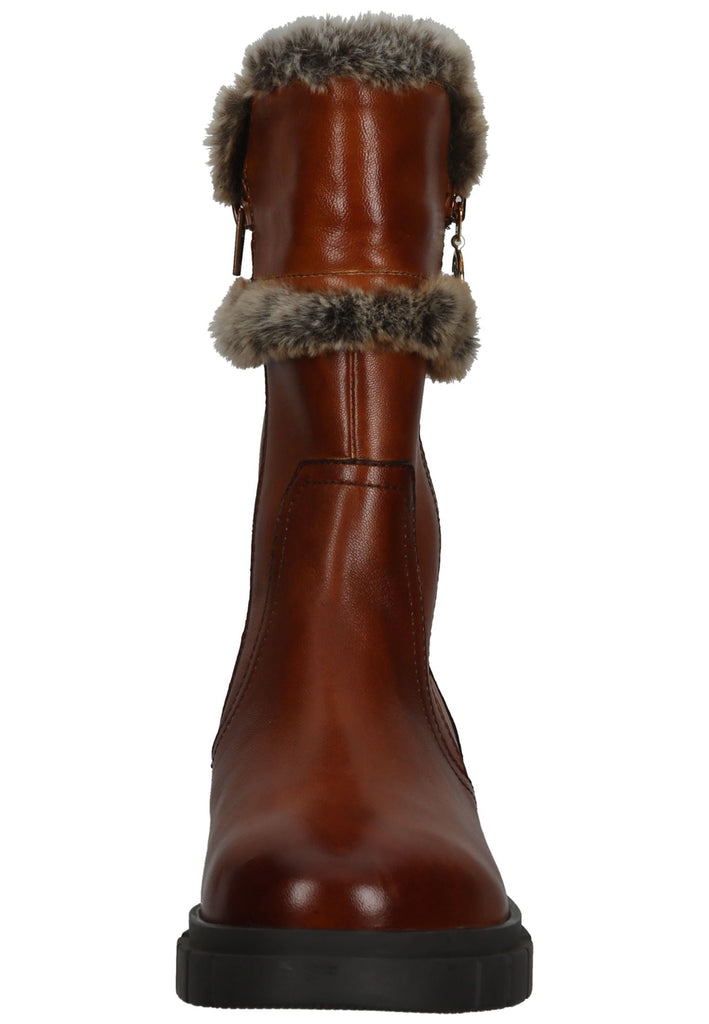 Bagatt Stiefelette Leder/Textil Cognac Warmfutter