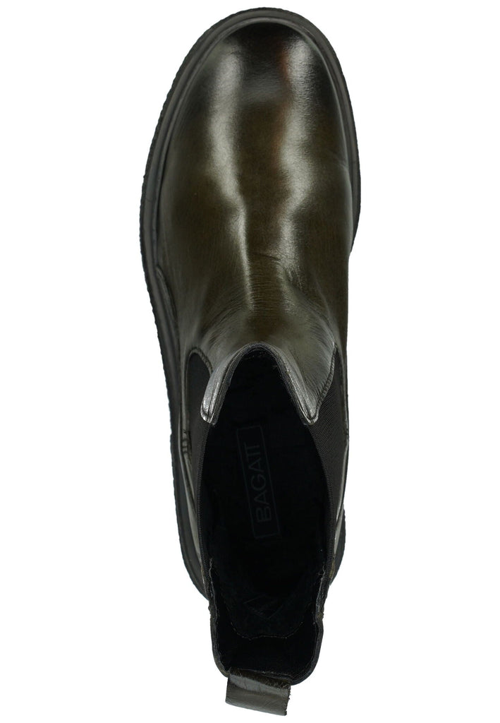 Bagatt Stiefelette Leder/Textil Dunkelgrün