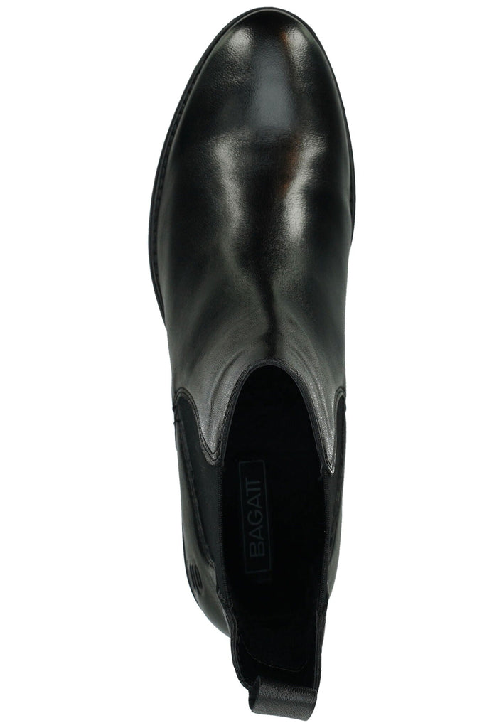 Bagatt Stiefelette Leder/Textil Schwarz