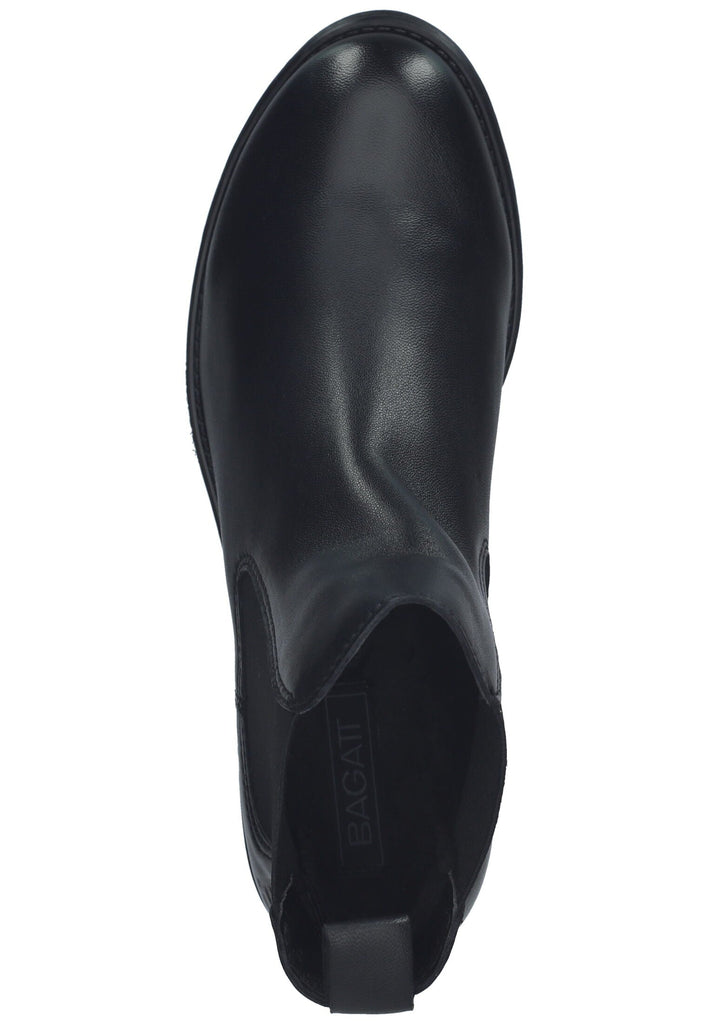 Bagatt Stiefelette Leder/Textil Schwarz