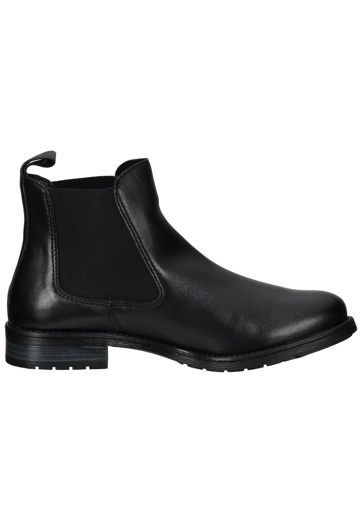 Bagatt Stiefelette Leder/Textil Schwarz