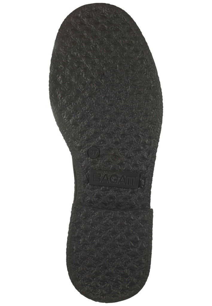 Bagatt Stiefelette Leder/Textil Schwarz