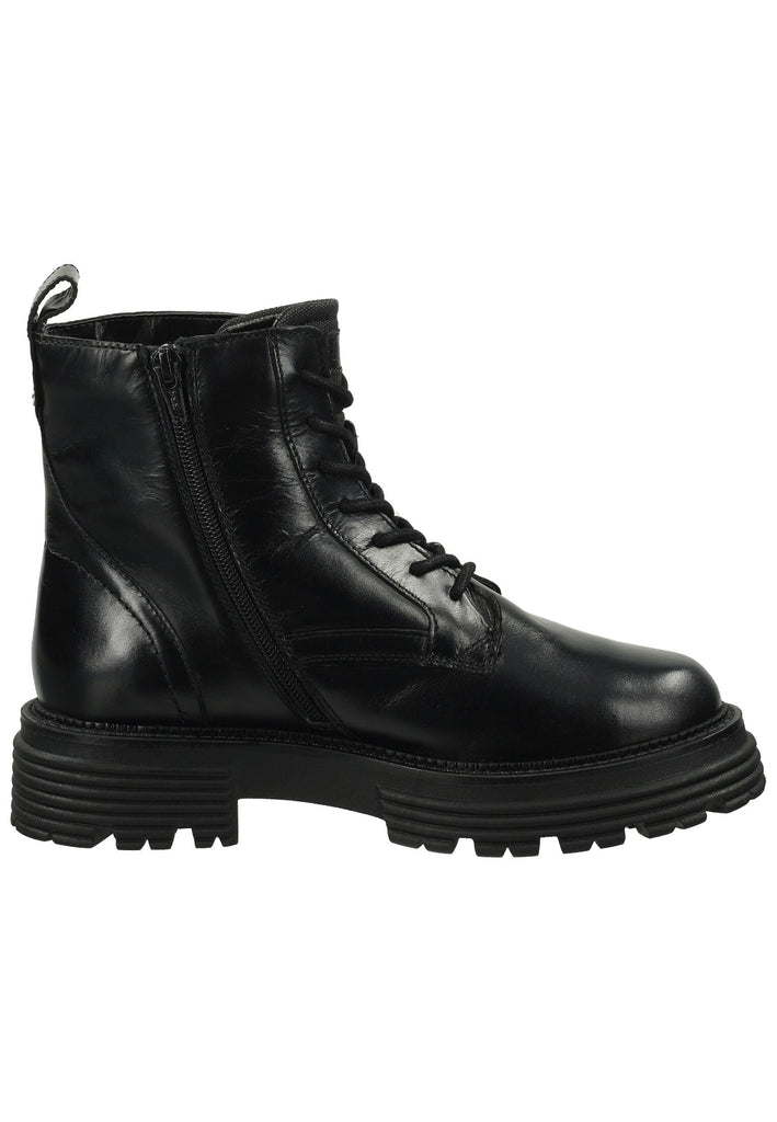 Bagatt Stiefelette Leder/Textil Schwarz Warmfutter