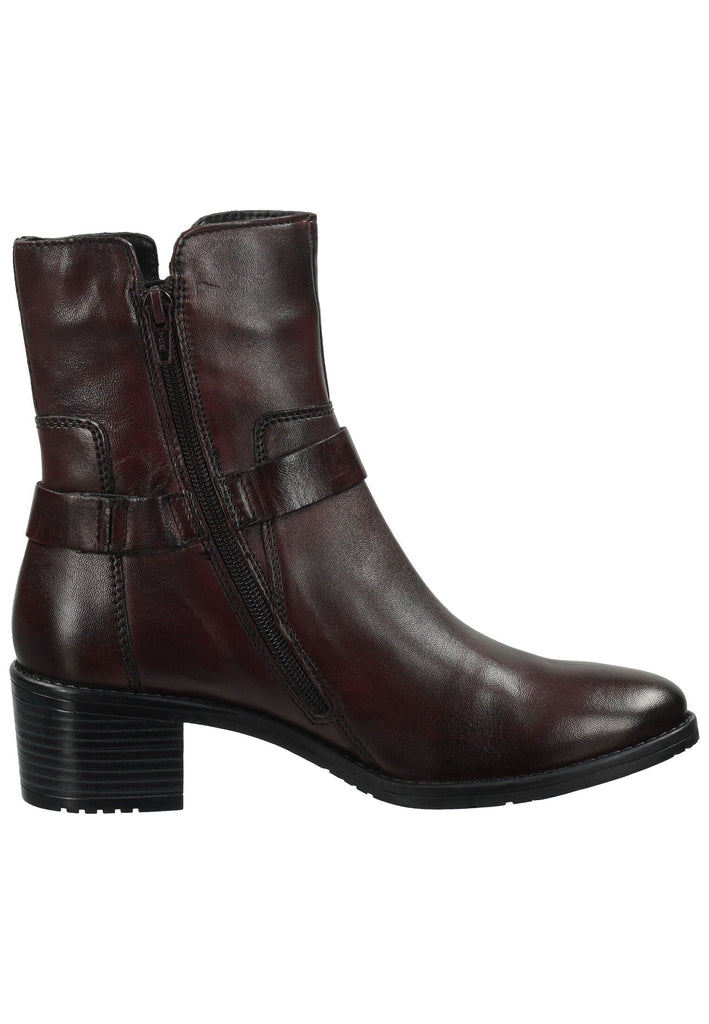 Bagatt Stiefelette Lederimitat Bordeaux Warmfutter