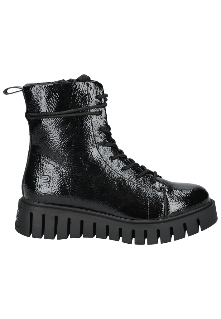 Bagatt Stiefelette Lederimitat Schwarz Lack