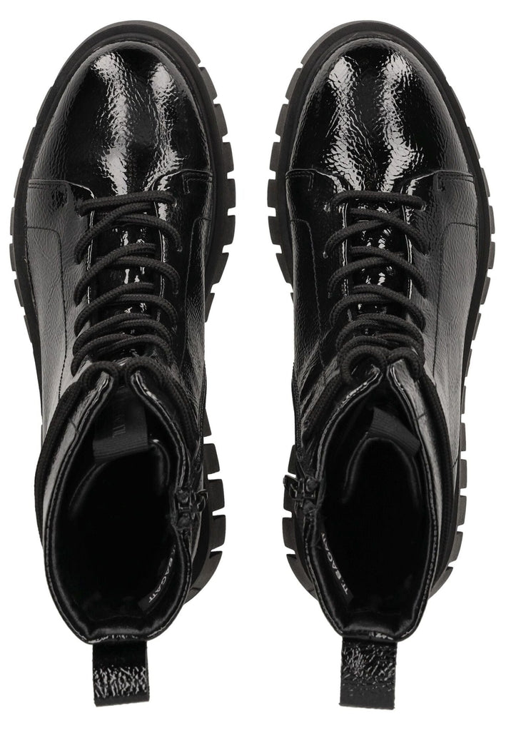 Bagatt Stiefelette Lederimitat Schwarz Lack