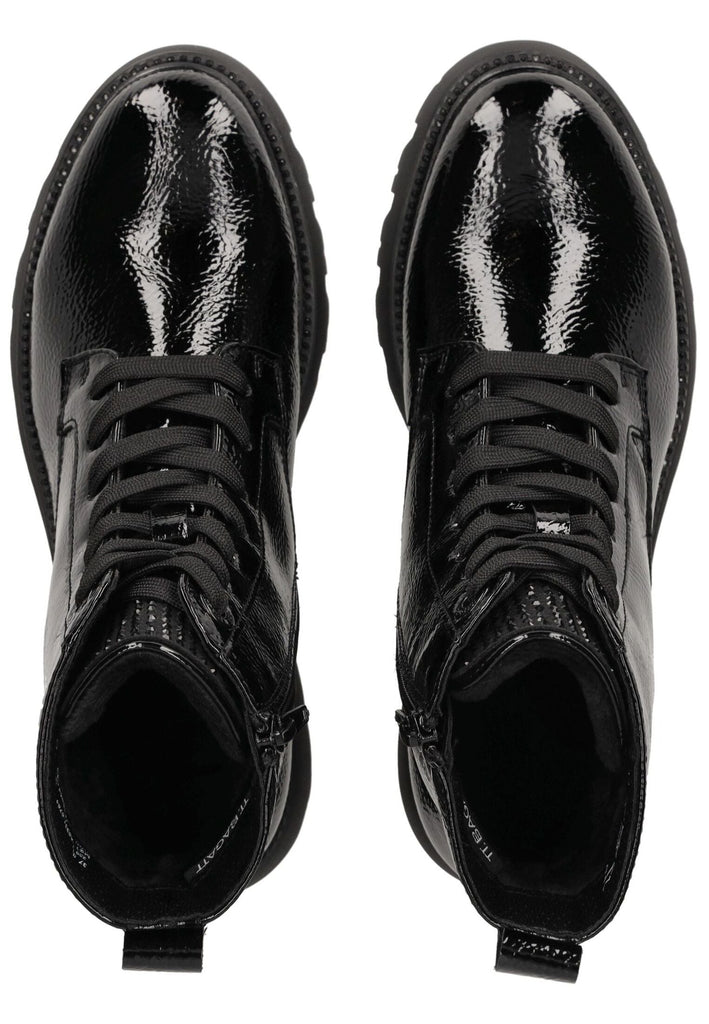 Bagatt Stiefelette Lederimitat/Textil Schwarz