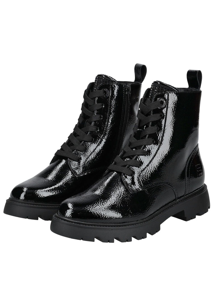 Bagatt Stiefelette Lederimitat/Textil Schwarz