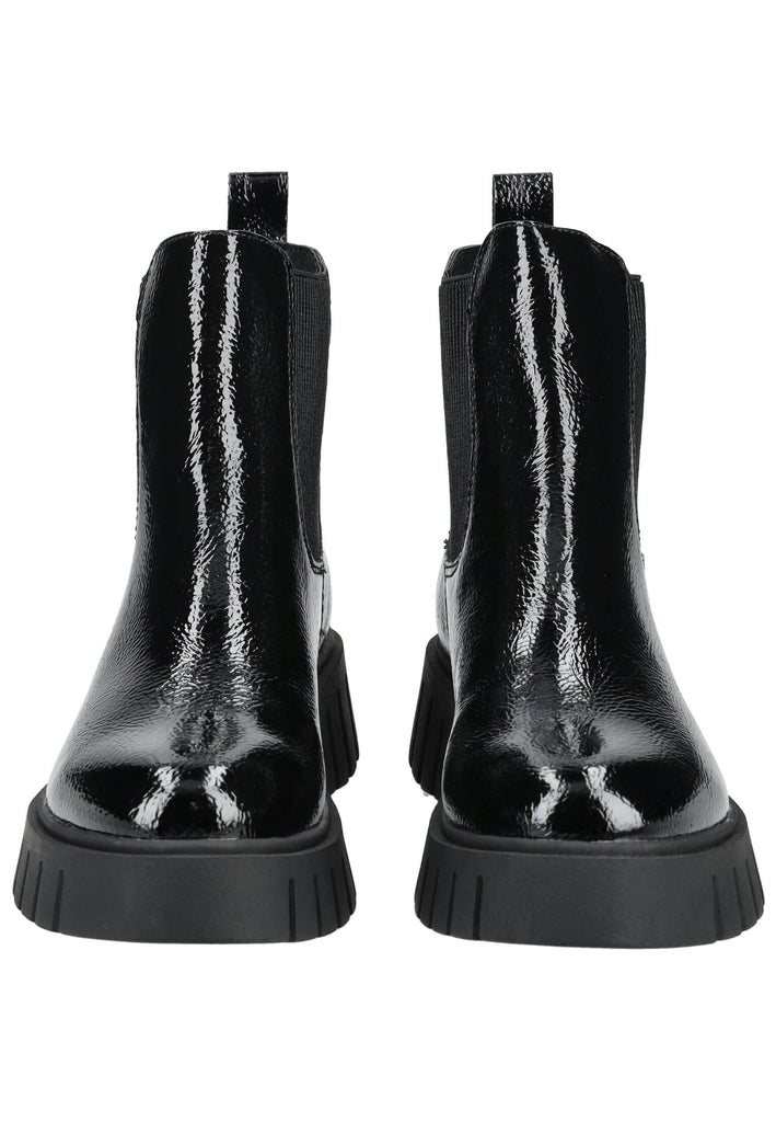 Bagatt Stiefelette Lederimitat/Textil Schwarz Lack