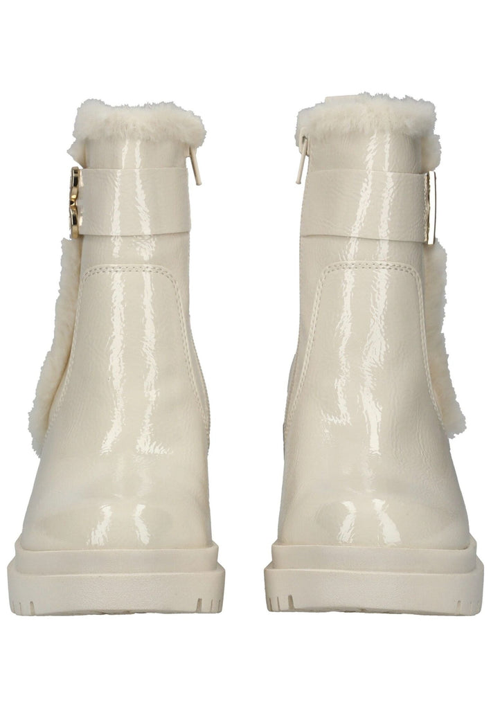 Bagatt Stiefelette Lederimitat/Textil Weiß Lack Warmfutter