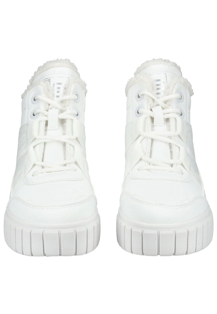 Bagatt Stiefelette Lederimitat Weiß Warmfutter