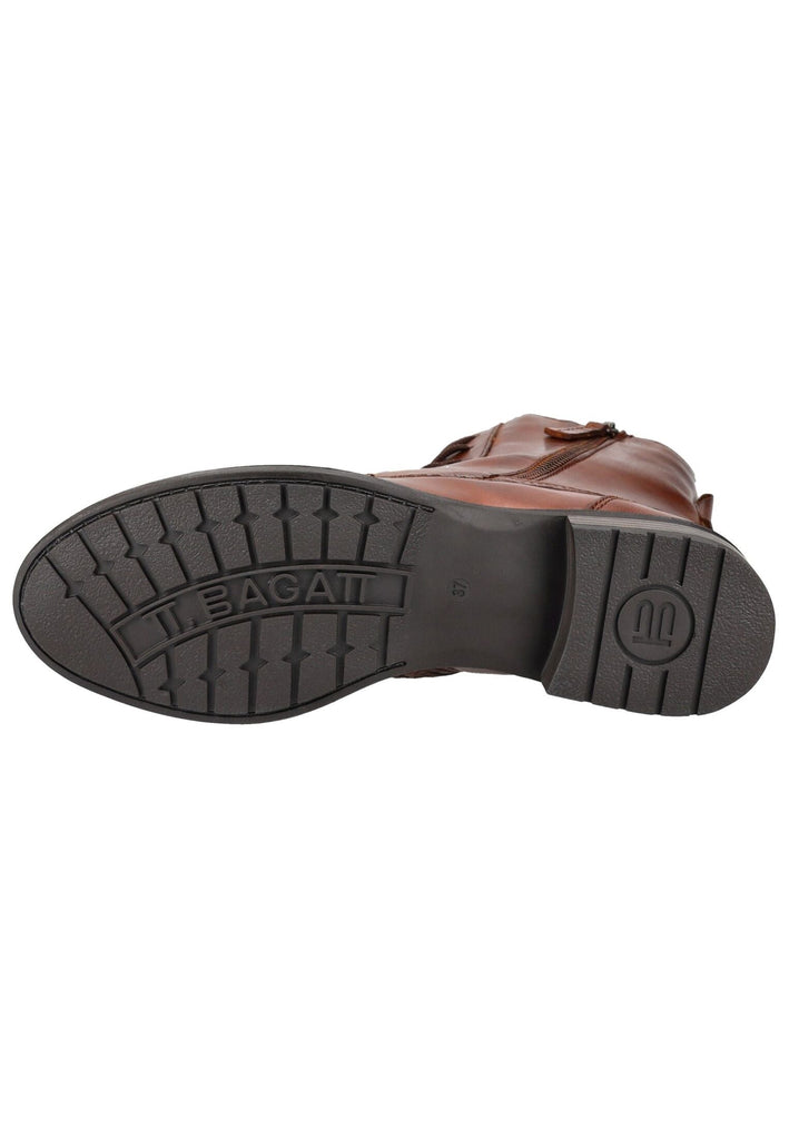 Bagatt Stiefelette Nappaleder Cognac