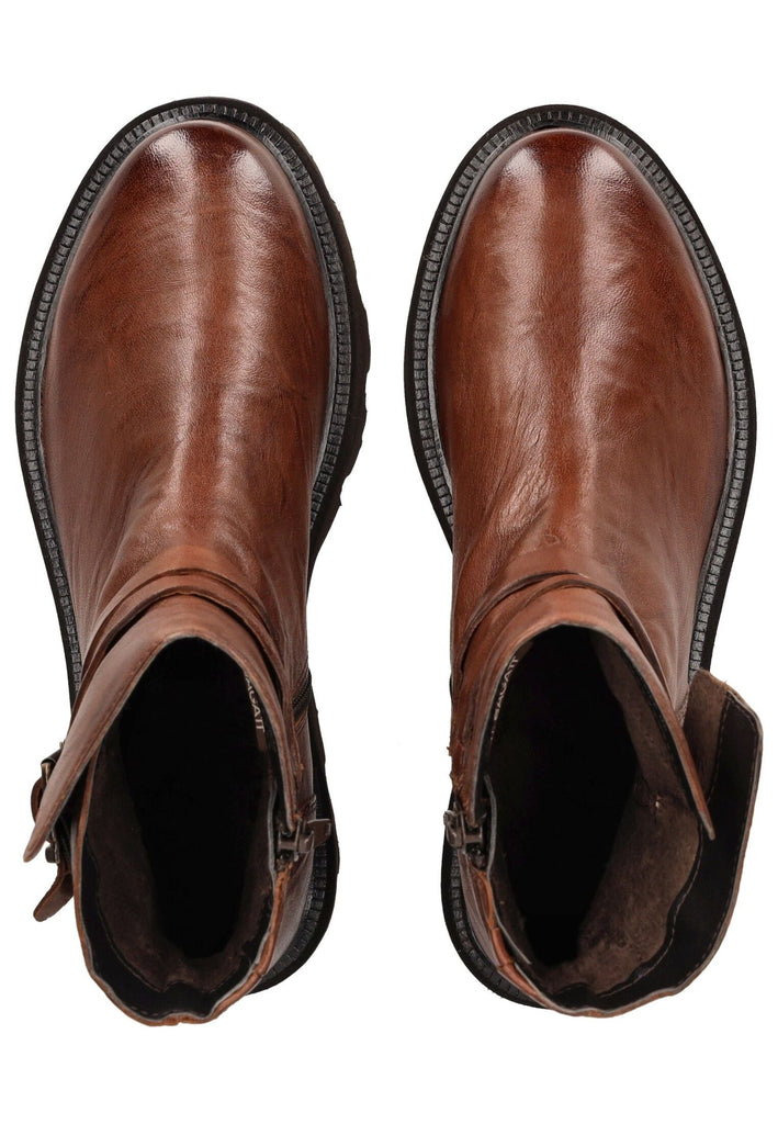 Bagatt Stiefelette Nappaleder Cognac