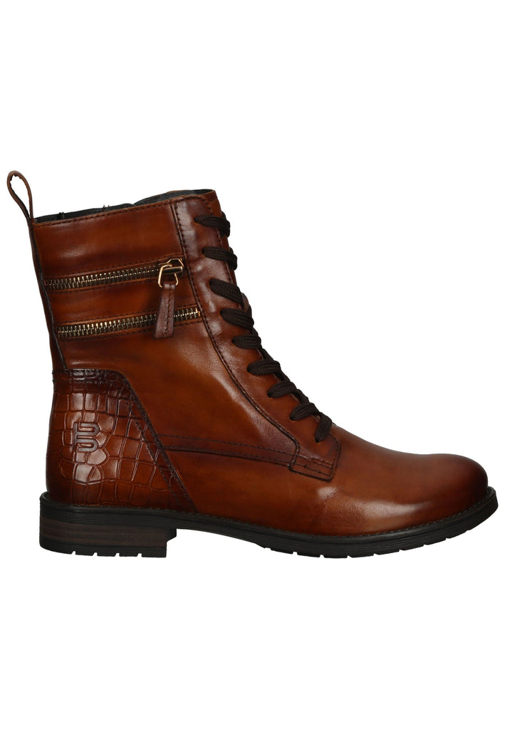Bagatt Stiefelette Nappaleder Cognac