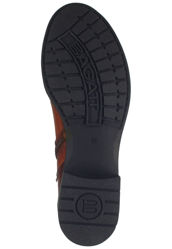 Bagatt Stiefelette Nappaleder Cognac