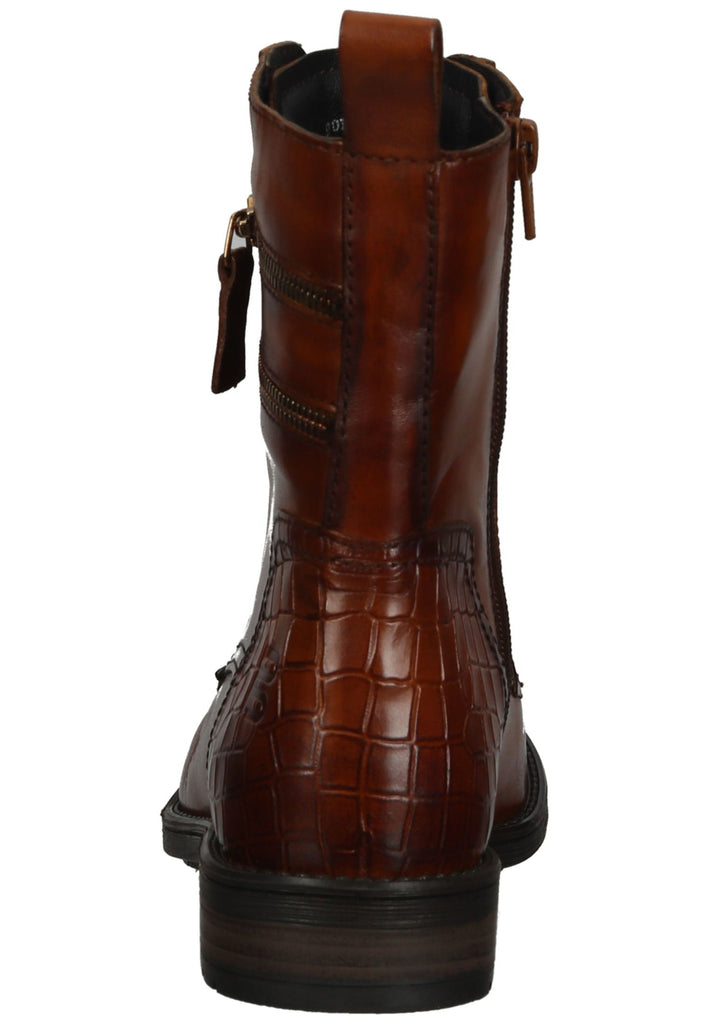 Bagatt Stiefelette Nappaleder Cognac