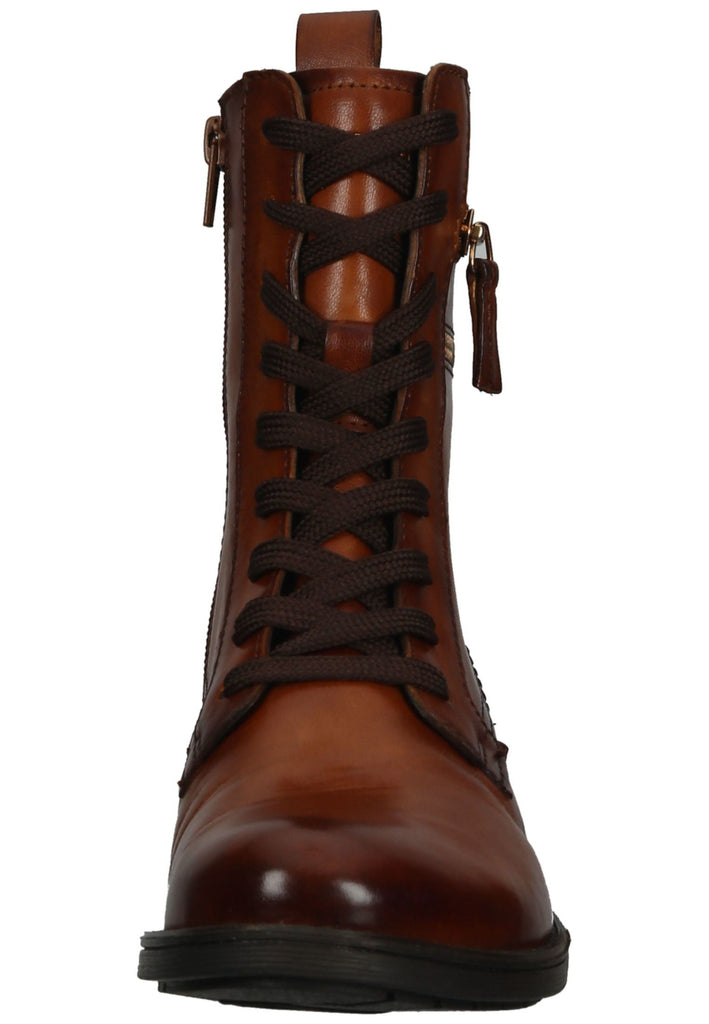 Bagatt Stiefelette Nappaleder Cognac